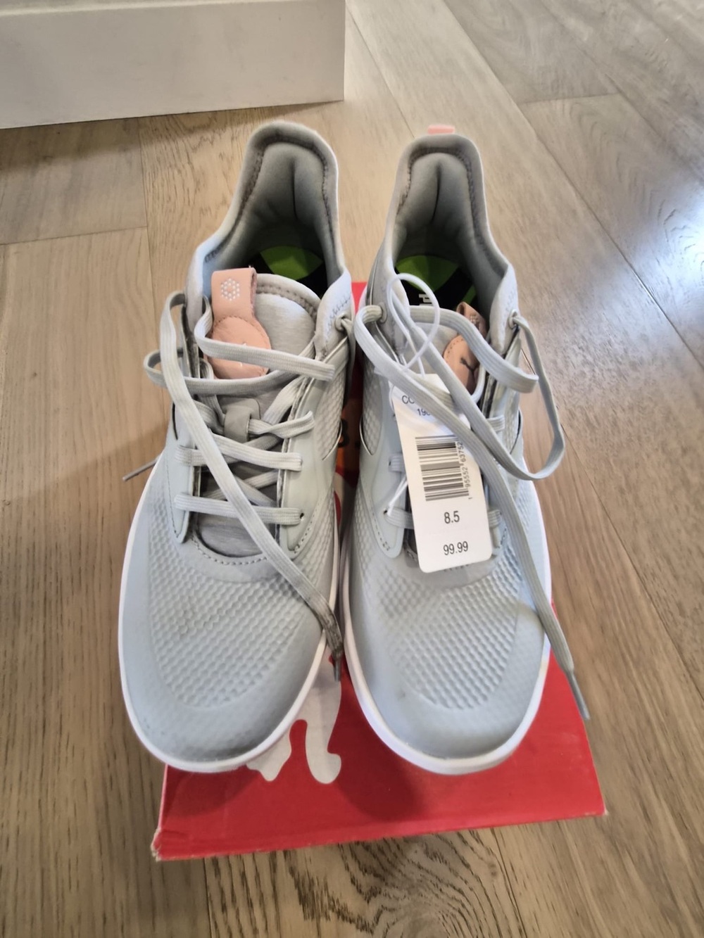 New PUMA Women's IGNITE Malibu Spikeless Golf Shoes - Size 8.5 (High Rise/Rose D